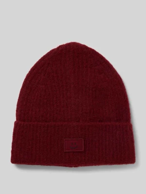 Czapka beanie z szerokim brzegiem i wyhaftowanym motywem Jake*s Casual