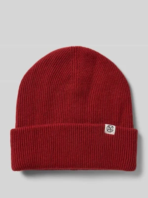 Czapka beanie z wełny z naszywką z logo MSCH Copenhagen