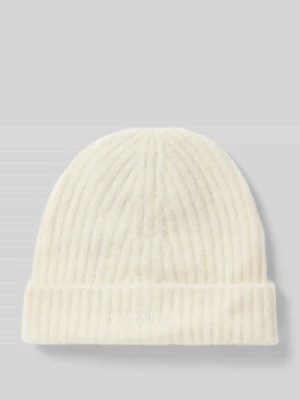 Czapka beanie z wyhaftowanym logo model ‘Lora’ MOS MOSH