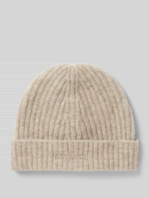 Czapka beanie z wyhaftowanym logo model ‘Lora’ MOS MOSH