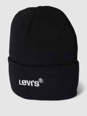 Czapka beanie z wyhaftowanym logo model ‘Wordmark’ Levi's®
