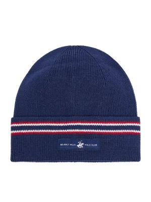 Czapka Beverly Hills Polo Club CEO-BHPC-M3-002-AW25 Granatowy