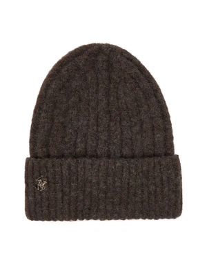 Czapka Beverly Hills Polo Club CWBEO-BHPC-W3-001-AW26 Brązowy ciemny
