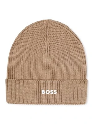 Czapka Boss beżowy