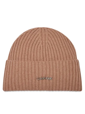Czapka Calvin Klein Ck Must Logo Beanie K60K611401 Różowy