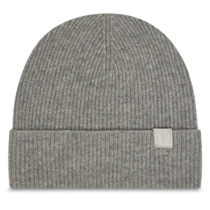 Czapka Calvin Klein Emblem LV04D8013G Szary