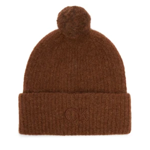 Czapka Calvin Klein Embroidery Airy K60K612586 Brązowy