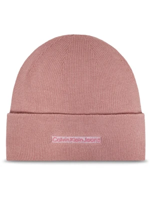 Czapka Calvin Klein Inst Embro K60K612651 Różowy