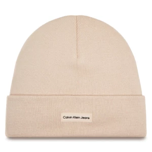 Czapka Calvin Klein Jeans Inst Patch Beanie K60K612322 Różowy