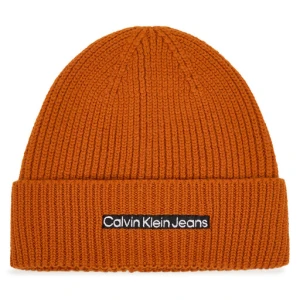 Czapka Calvin Klein Jeans Institutional K50K509895 Pomarańczowy