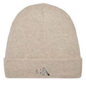 Czapka Calvin Klein Jeans Minimal Monogram Beanie K60K611542 Szary