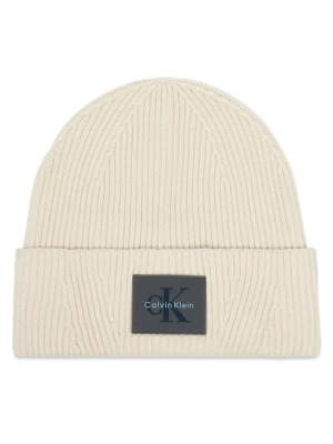 Czapka Calvin Klein Monologo LV04D8096G Szary