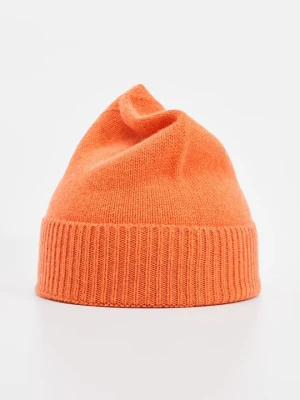 Czapka Cashmere Sweet Cashmere pomarańczowy