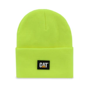 Czapka CAT Footwear Cat Label Cuff 1090026-12130 Żółty
