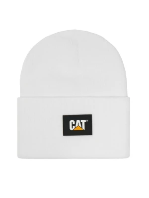 Czapka CAT Footwear Label Cuff 1090026 Biały