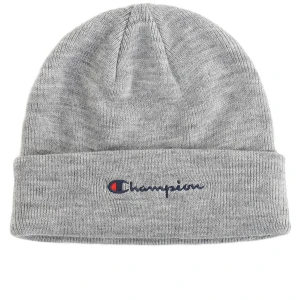 Czapka Champion Script Logo Beanie 806064-EM021 - szara