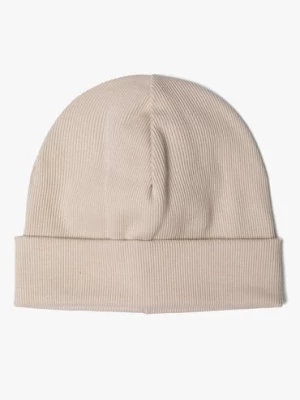 Czapka chłopięca beanie z dzianiny prążkowanej 50/52 Sting