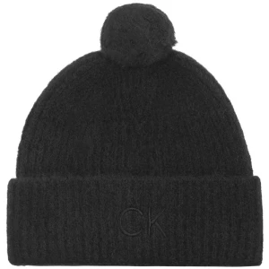 Zdjęcie produktu Czapka CK Emboidery Airy Pompom Beanie Ck Black K60K612586 BEH (CK552-a) Calvin Klein