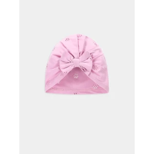 Czapka Coccodrillo WC4364309ASG Różowy