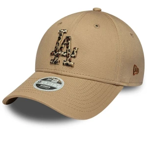 Czapka damska New Era LA Dodgers MLB Animal Infill 9FORTY 60771742 - beżowa