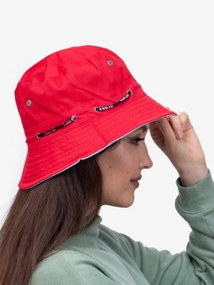 Czapka damska typu bucket hat czerwona Shelvt