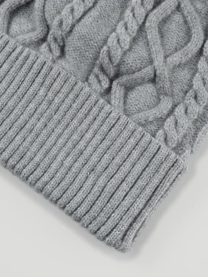 Czapka damska z ozdobnym splotem Top Secret