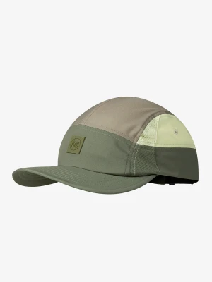 Czapka do biegania Buff 5 Panel Go Cap - domus khaki