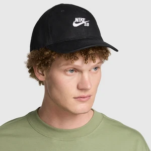 Czapka do skateboardingu o nieusztywnianej konstrukcji Nike SB Club - Czerń