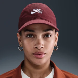 Czapka do skateboardingu o nieusztywnianej konstrukcji Nike SB Club - Czerwony