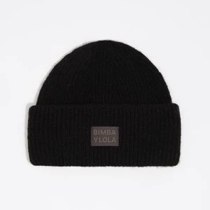 Czapka dzianinowa czarna BIMBA Y LOLA