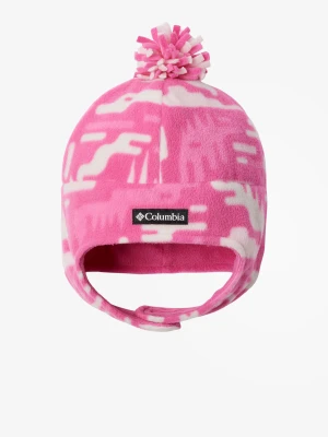 Czapka dziecięca Columbia Youth Frosty Trail II Earflap Beanie - pink ice highland