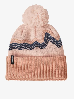 Czapka dziecięca Patagonia Powder Town Beanie - ridge rise mallow pink