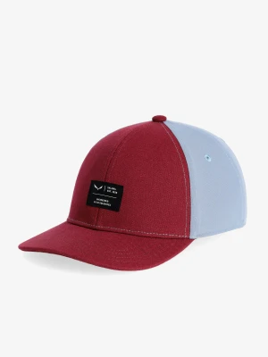 Czapka dziecięca Salewa Kids Logo Basecap - syrah/flint stone