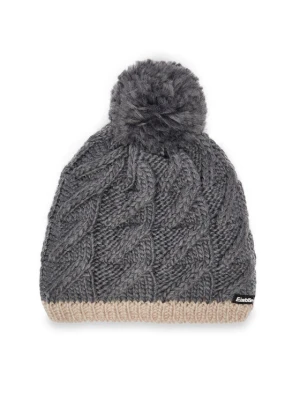 Czapka Eisbär Asteria Pompon 77075 733 Srebrny