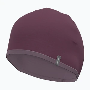 Czapka icebreaker Merino 200 Oasis Reversible Beanie berry / grey plum Fioletowy