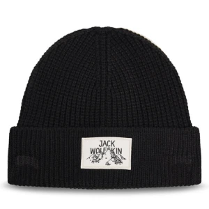 Czapka Jack Wolfskin Badge A61610 Czarny