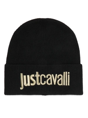 Czapka Just Cavalli 81QAZK01 ZG239 Czarny