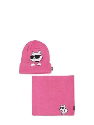 Czapka KARL LAGERFELD KIDS