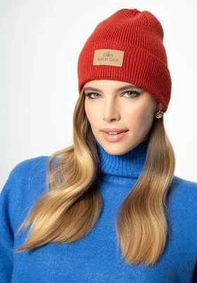 Czapka klasyczna ceglasta Wittchen