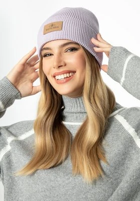 Czapka klasyczna jasny fiolet Wittchen