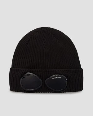 Czapka Męska C.p. Company Cotton Goggle Beanie Czarna CP Company