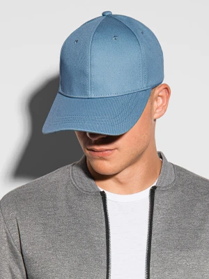 Czapka męska z daszkiem - niebieska V7 Ombre Clothing