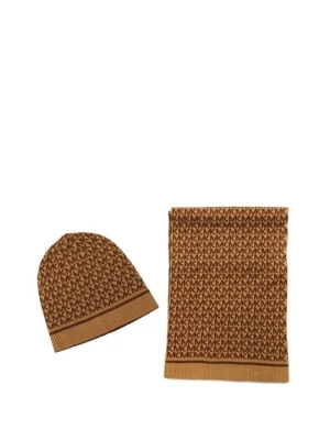 Czapka Michael Kors beżowy