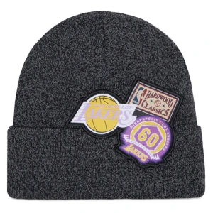 Czapka Mitchell & Ness Logo Patch HCFK4341 Czarny