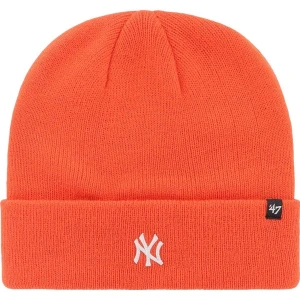 Zdjęcie produktu Czapka MLB New York Yankees Centerfield Cuff Knit 47 Brand Pomarańczowy