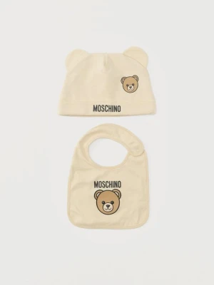 Czapka MOSCHINO beżowy