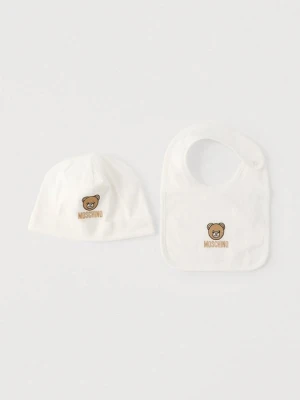 Czapka MOSCHINO mleczny