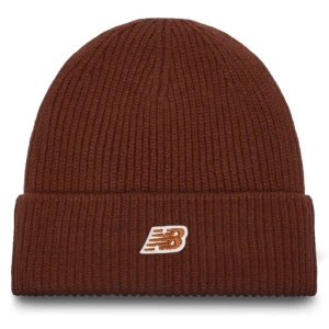 Czapka New Balance Winter Watchman Beanie Patch V3.0 LAH53008ROK Brązowy