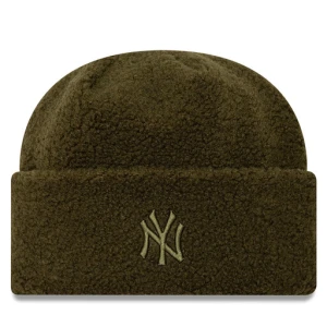 Czapka New Era Borg New York Yankees Cuff Knit Beanie 60580758 Zielony