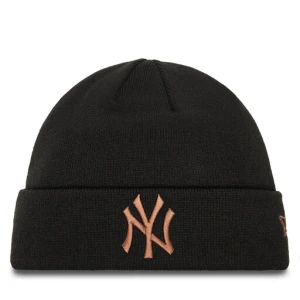 Czapka New Era New York Yankees League Essential Cuff Knit Beanie 60580722 Czarny